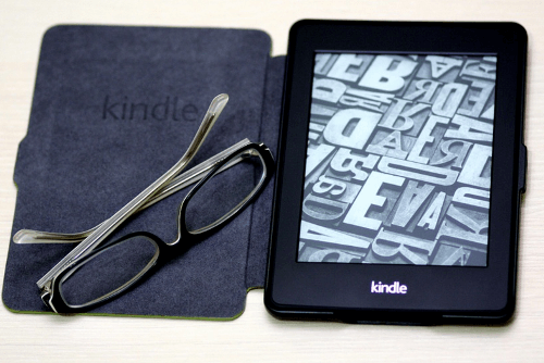 olvasás, kindle olvasó