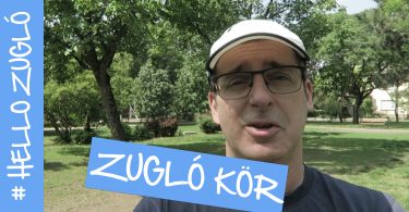 Zugló térkép, bringával körberajzolva - Hello Zugló