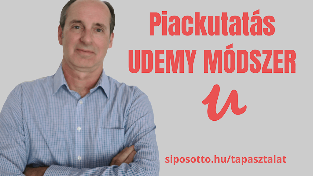 Udemy használata online piackutatásra