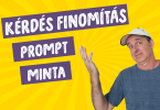 chatgpt kérdés finomítás prompt minta