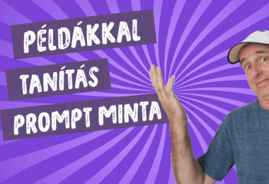 Példákkal tanítás prompt minta - ChatGPT hazsnálata