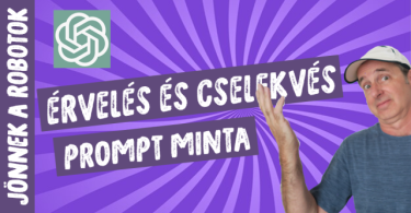 érvelés-cselekvés prompt minta ChatGPT-vel